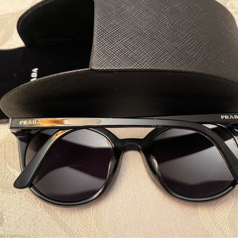 Prada Black Cat-Eye Sunglasses - Picture 6 of 8